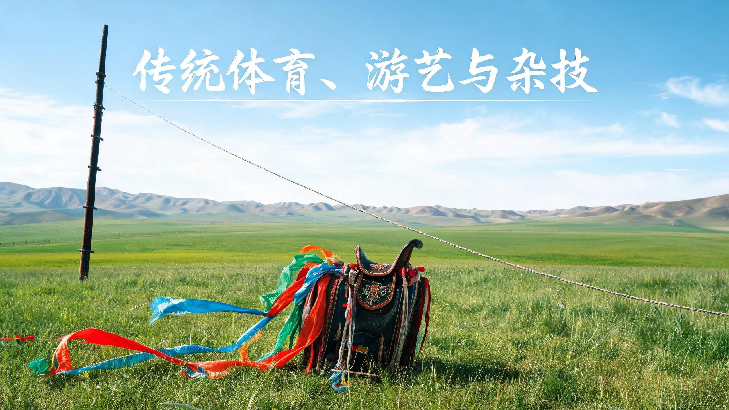 哈萨克族马上竞技