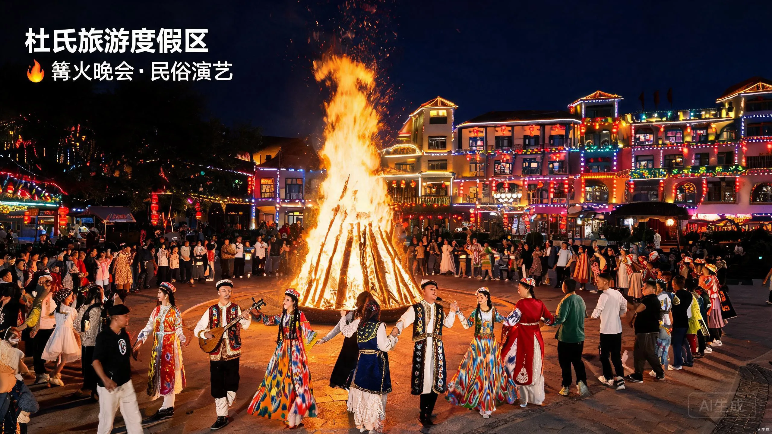 杜氏旅游度假区篝火晚会及民俗演艺