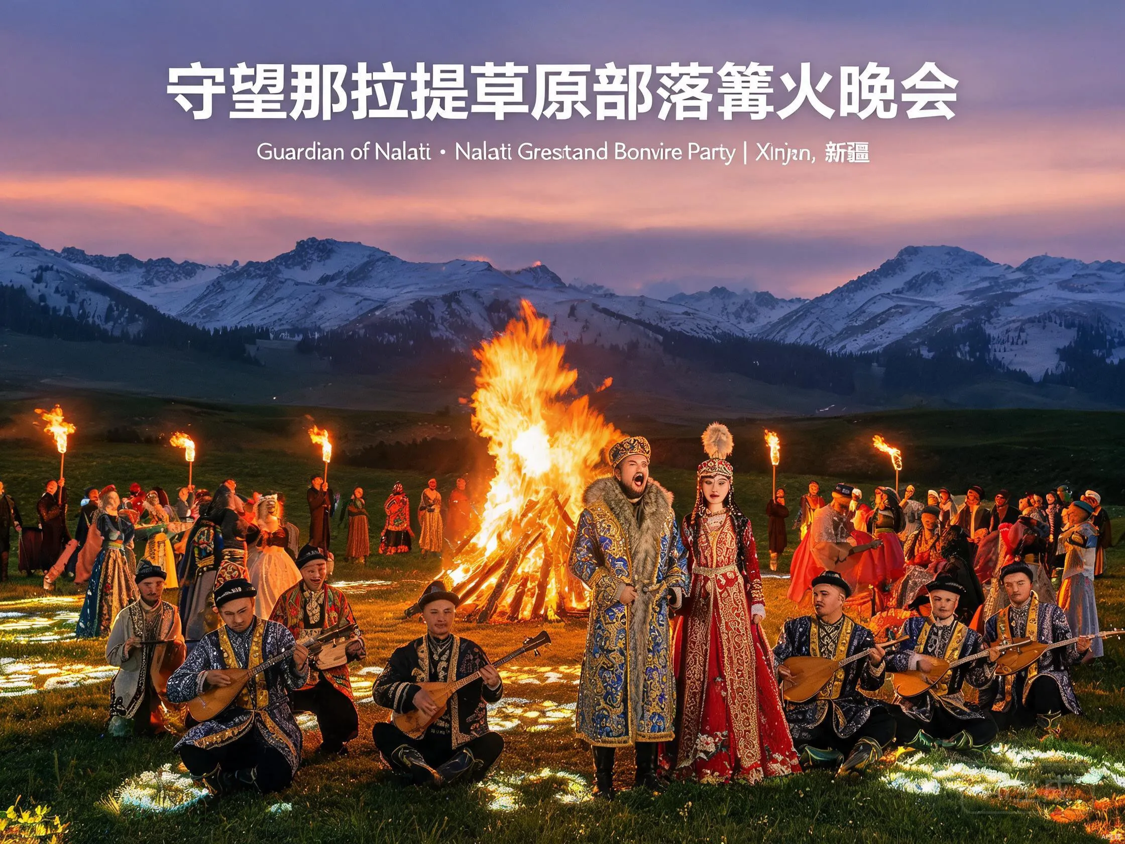 《守望那拉提》草原部落篝火晚会